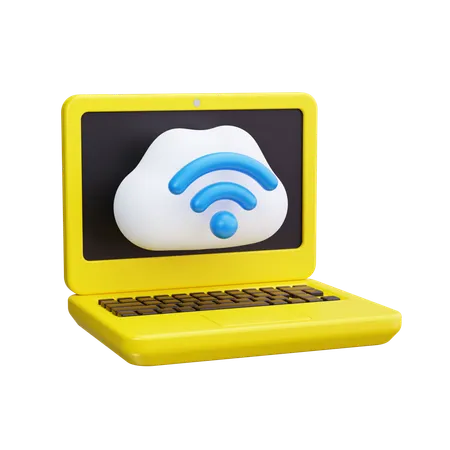 Cloud Computing  3D Icon