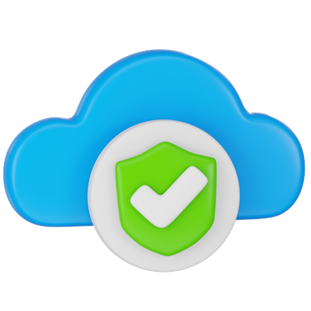 Cloud Computing  3D Icon