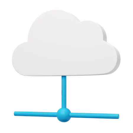 Cloud Computing  3D Illustration