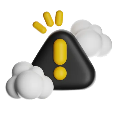 Cloud Connection Error  3D Icon