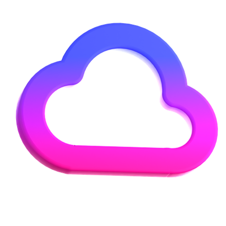 Cloud-Services  3D Icon