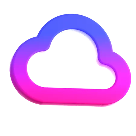 Cloud-Services  3D Icon