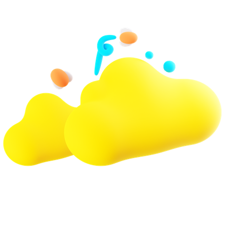 Cloud-Fehler  3D Icon