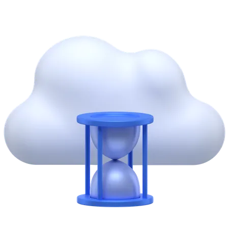 3 D Icon Of A Cloud 3D Icon