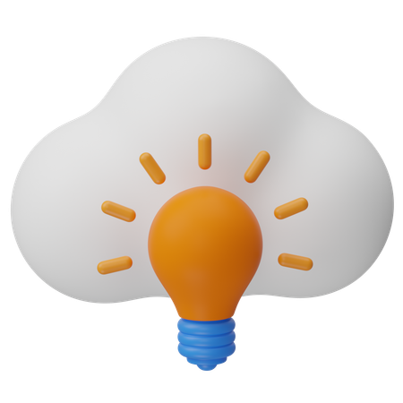 Cloud-Idee  3D Icon