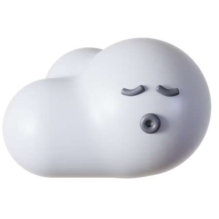 Cloud Idle  3D Icon