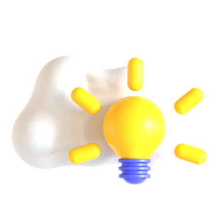 Cloud Innovation  3D Icon