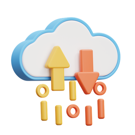 Cloud-Integration  3D Icon