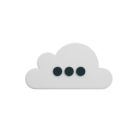 Cloud wird geladen  3D Illustration