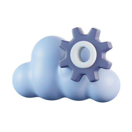 Cloud Managemnt  3D Icon
