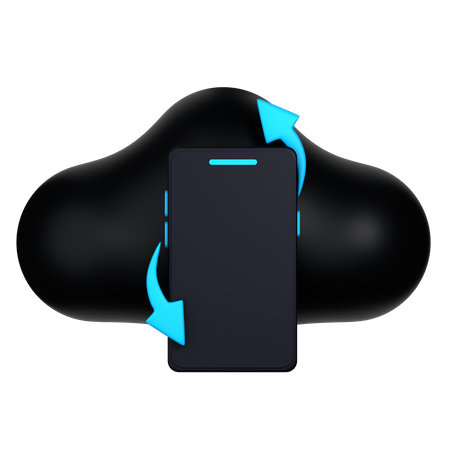 Cloud Migration  3D Icon