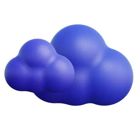 Cloud Night  3D Icon