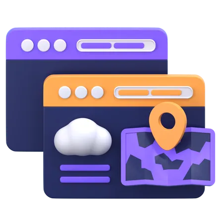 Cloud Placeholder  3D Icon