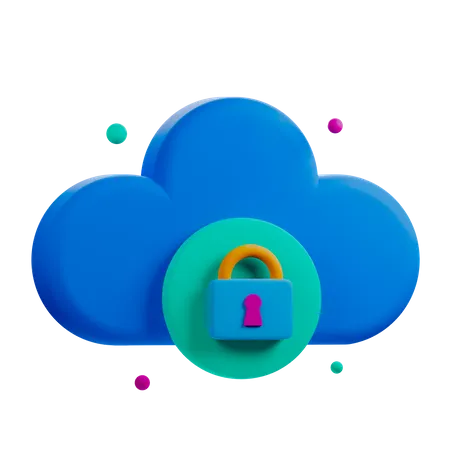 Nuage privé  3D Icon