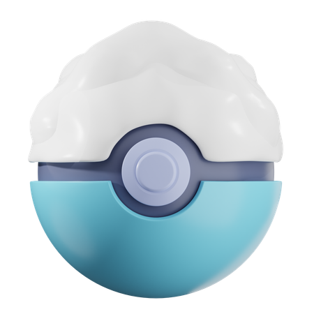 Cloud Puff Capsule  3D Icon