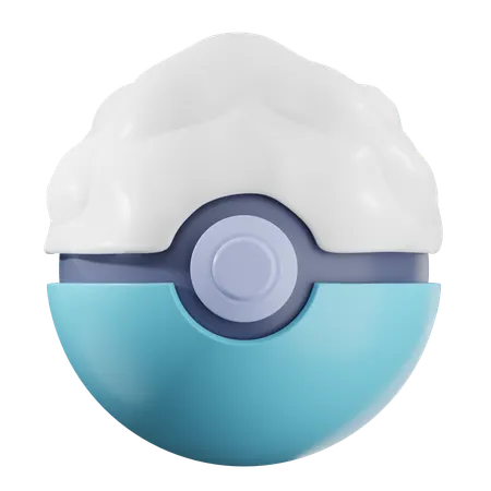 Cloud Puff Capsule  3D Icon