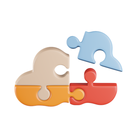 Cloud Puzzle Strategy 3D Icon
