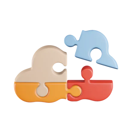 Cloud Puzzle Strategy 3D Icon
