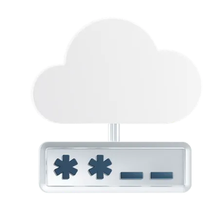 Cloud-Schutz  3D Icon