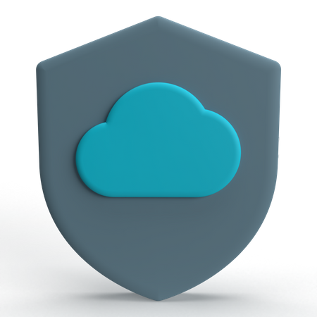 Cloud-Schutz  3D Icon