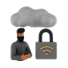 3d secure-cloud illustration