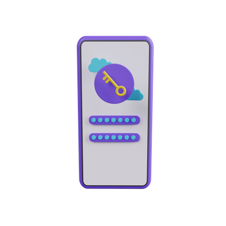 Cloud Security Log  3D Icon