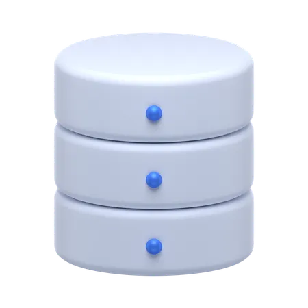 Cloud Server  3D Icon