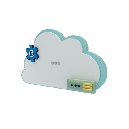 Cloud-Server-Neuverbindungsmodus  3D Icon