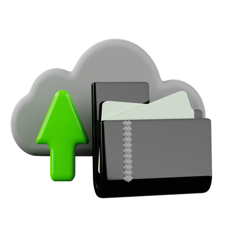 Cloud-Speicher  3D Icon