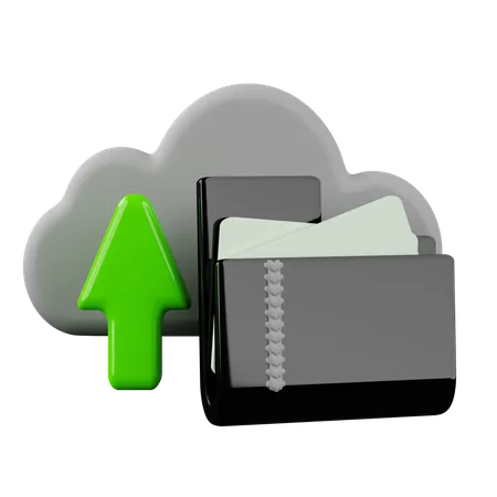 Cloud-Speicher  3D Icon