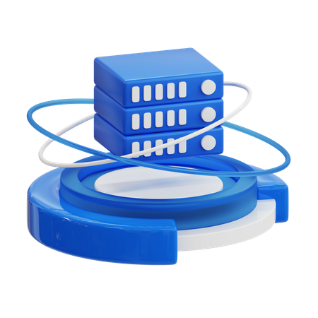 Cloud-Speicher  3D Icon