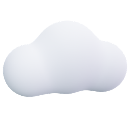 Cloud-Speicher  3D Icon