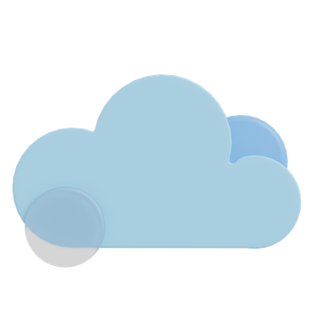Cloud-Speicher  3D Icon