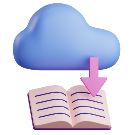 Cloud-Speicher  3D Icon