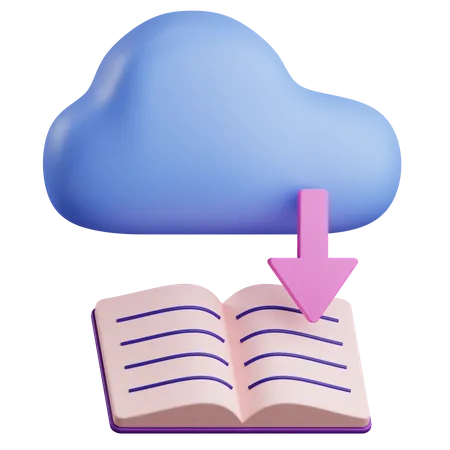 Cloud-Speicher  3D Icon