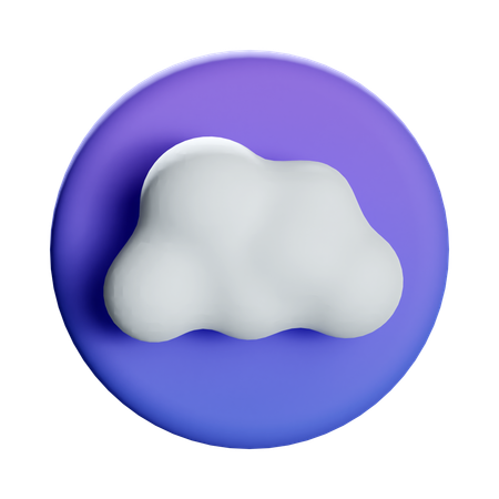 Cloud Storage  3D Icon