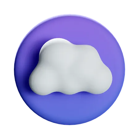 Cloud Storage  3D Icon