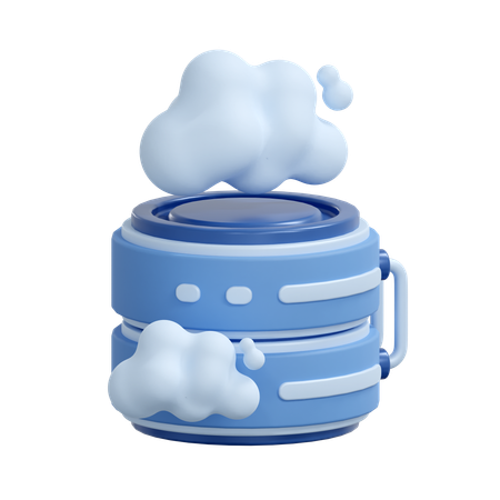 Cloud Storage  3D Icon