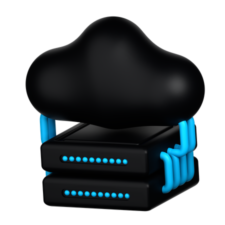 Cloud Storage  3D Icon