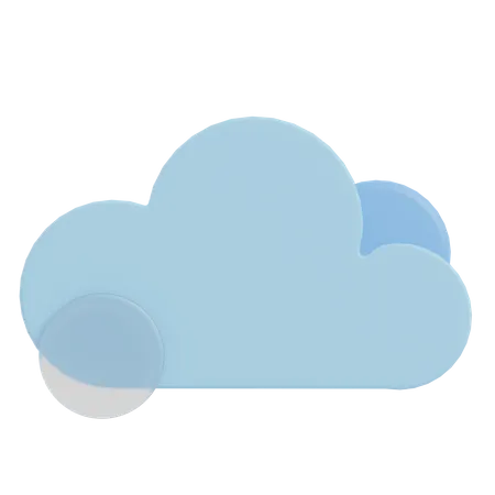 Cloud Storage  3D Illustration