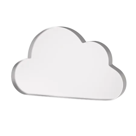 Cloud Storage  3D Illustration