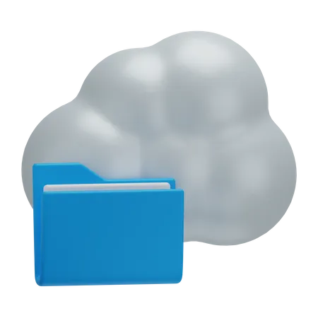 Cloud Storage 3 D Data Storage 3D Icon