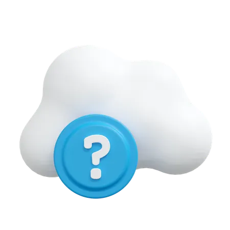Häufig gestellte Fragen zum Cloud-Support  3D Icon
