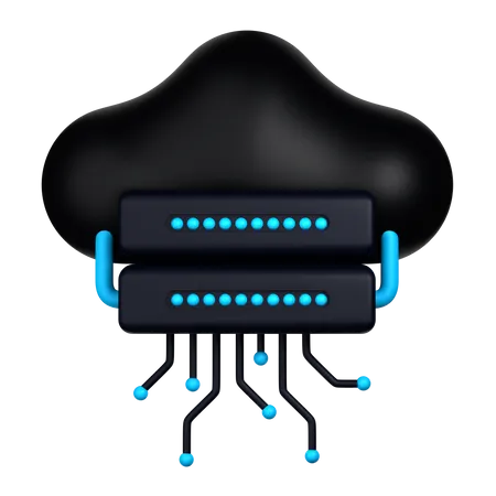 Cloud Technology  3D Icon