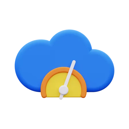 Cloud-Tests  3D Icon