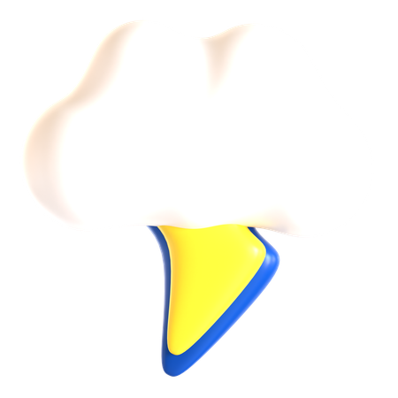 Cloud Thunder  3D Icon