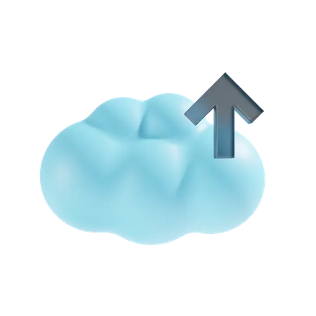 Upload Cloud 3 D Icon 3D Icon
