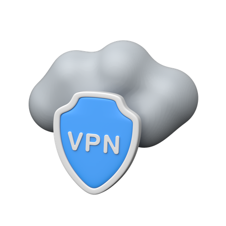 Cloud VPN  3D Icon