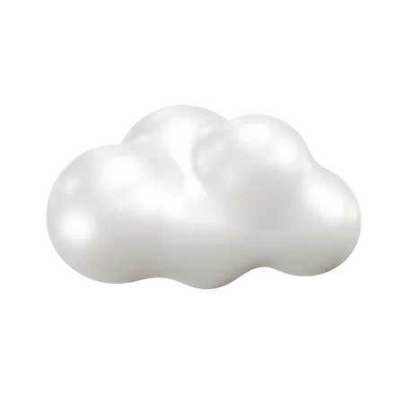 Cloud weather  3D Icon