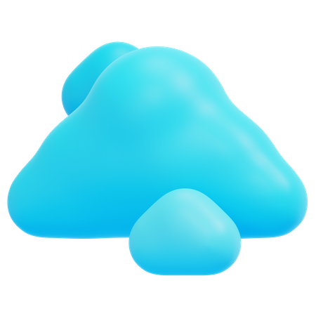 Cloud Weather  3D Icon